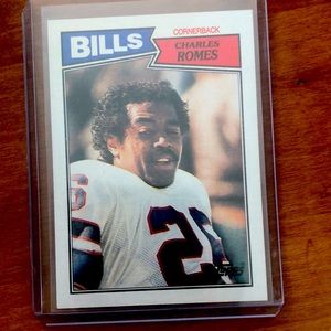 Buffalo Bills Trading Card - Charles Roses 1987, Cornerback